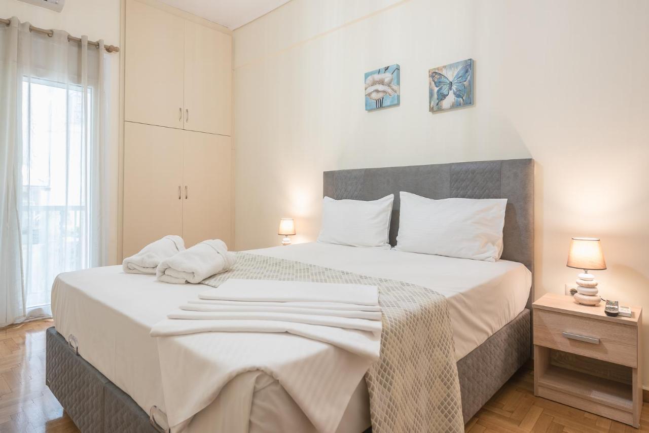 Elegant Home In Quiet Street By Cloudkeys Ateny Zewnętrze zdjęcie